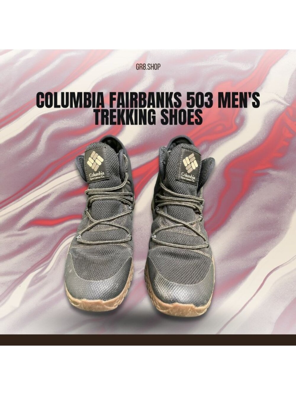 COLUMBIA Trekking Shoes Size 11 Fairbanks 503 Men's Waterproof Durable Outdoor
